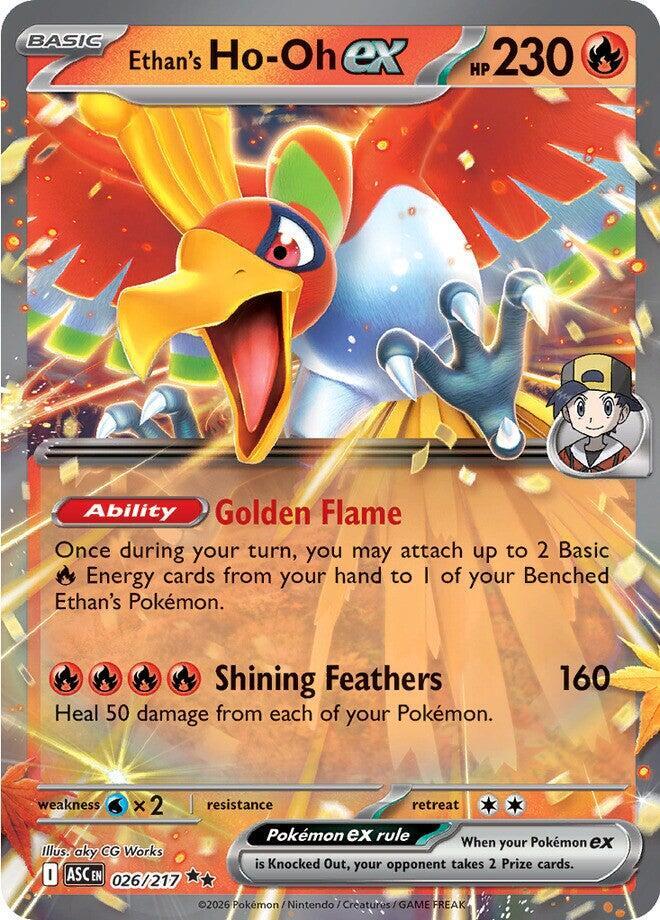 Ethan's Ho-Oh Ex 026/217