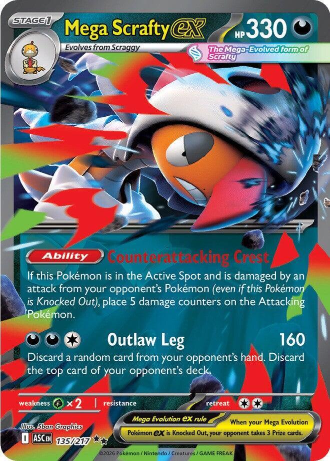 Mega Scrafty Ex 135/217
