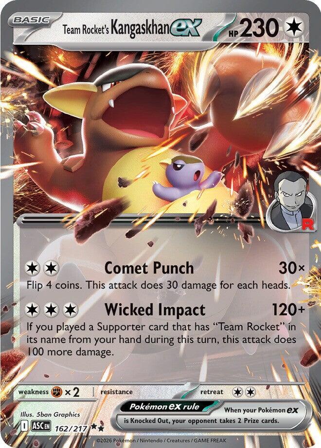 Team Rocket's Kangaskhan Ex 162/217