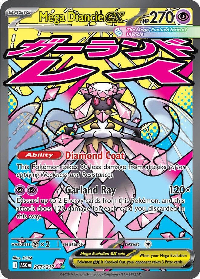 Mega Diancie Ex 267/217