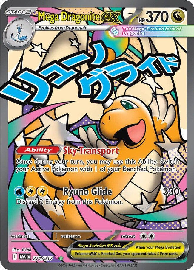 Mega Dragonite Ex 271/217