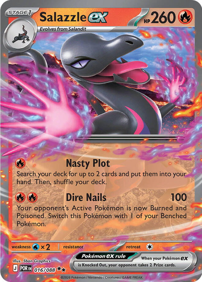Salazzle Ex 016/088