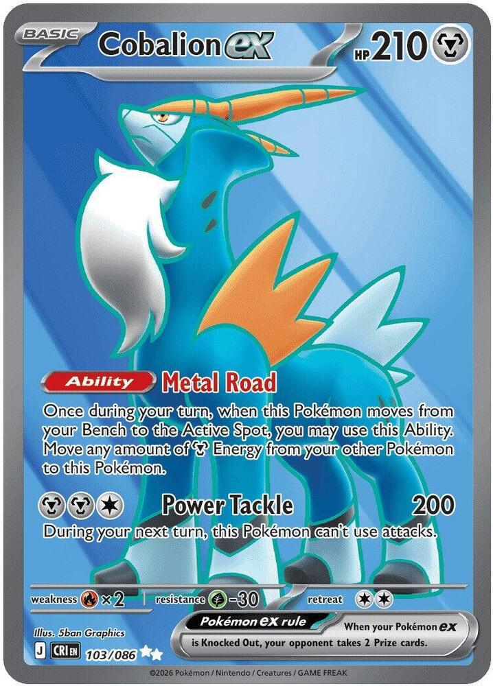 Cobalion Ex 103/086