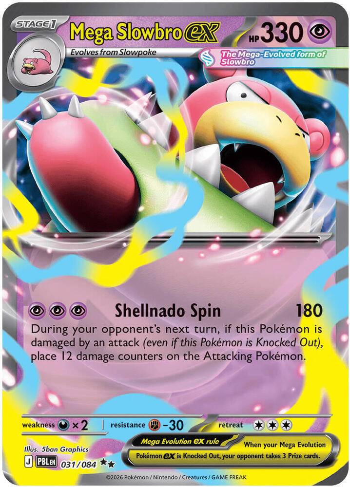 Mega Slowbro Ex 031/084