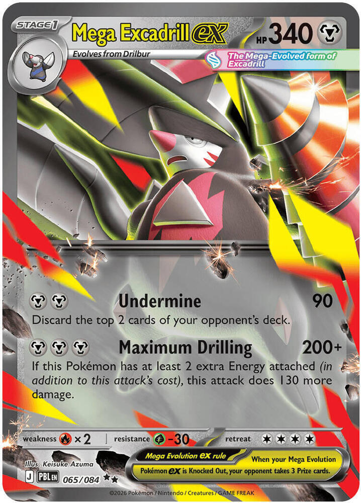 Mega Excadrill Ex 065/084