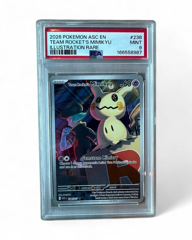 2026 Ascended Heroes Team Rocket's Mimikyu 238/217 PSA 9