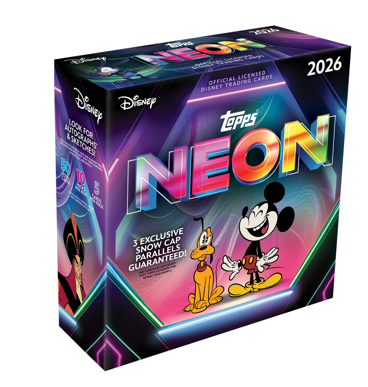 2026 Disney Neon - Mega Box