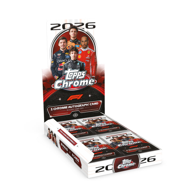 2026 Topps Chrome Formula 1 - Hobby Box