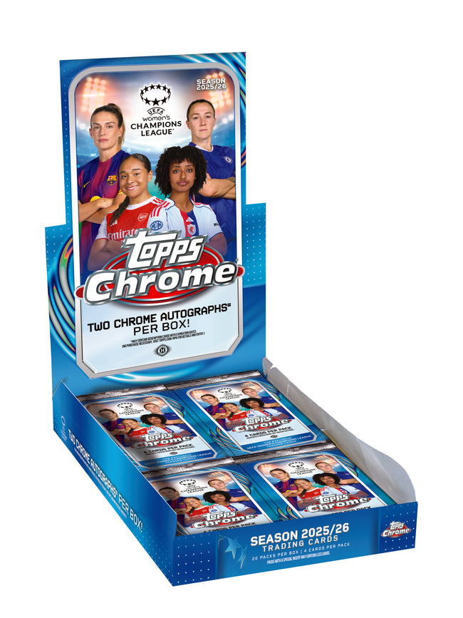 2025/26 UEFA Womens Champions League Chrome - Hobby Box
