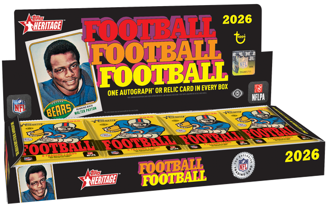 2026 Football Heritage - Hobby Box