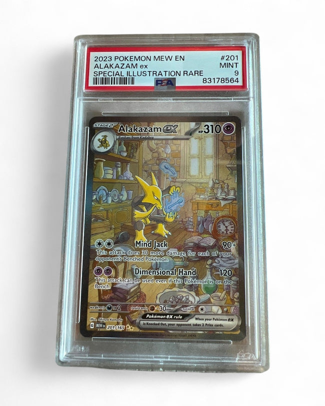 2023 Scarlet & Violet 151 Alakazam Ex 201/165 PSA 9