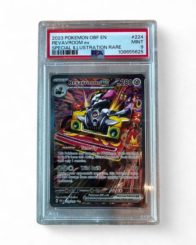 2023 Obsidian Flames Revavroom Ex 224/197 PSA 9