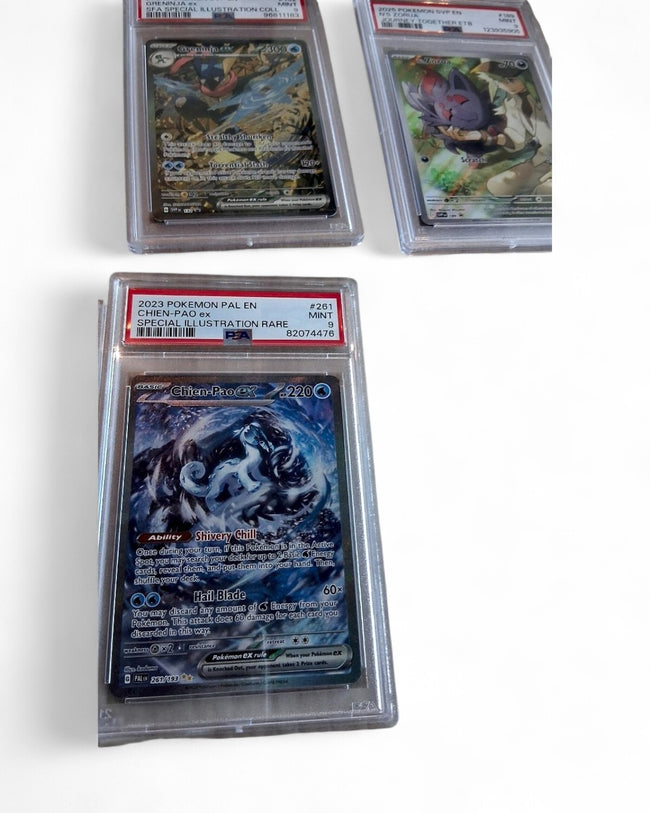 2023 Paldea Evolved Chien-Pao Ex 261/193 PSA 9