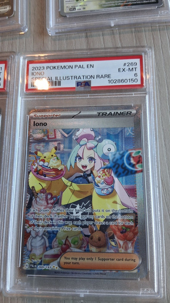 2023 Paldea Evolved Iono 269/193 PSA 6