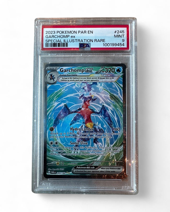 2023 Paradox Rift Garchomp Ex 245/182 PSA 9