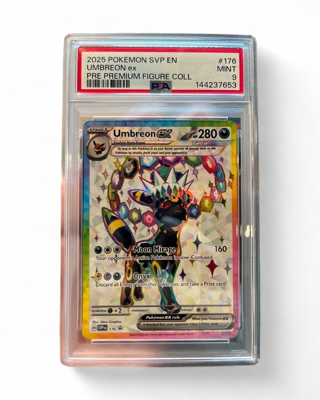 2025 Scarlet & Violet Promo Cards Umbreon Ex 176 PSA 9