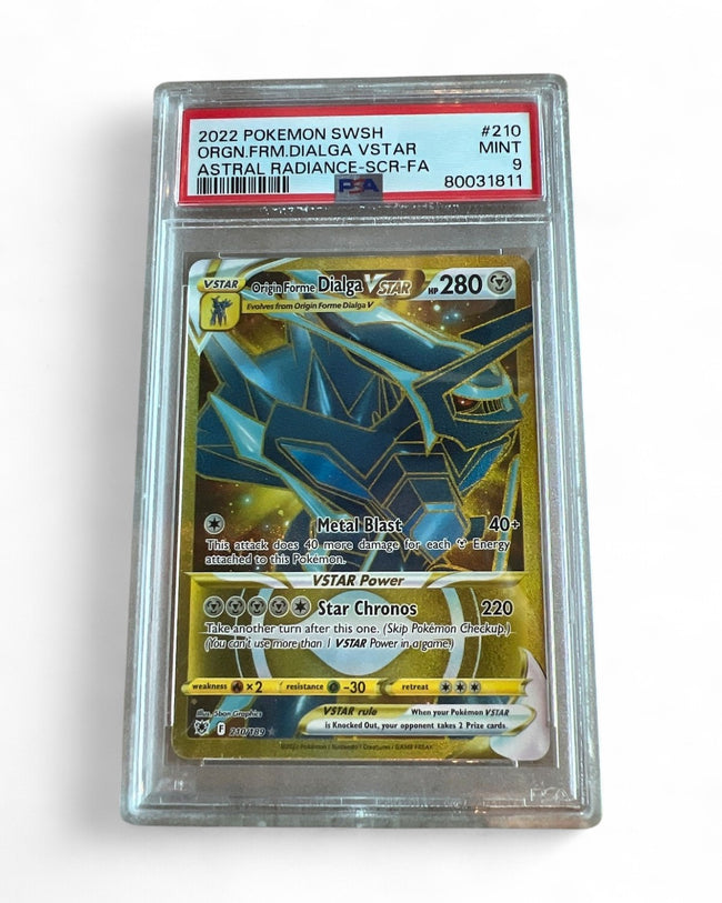 2022 Astral Radiance Origin Forme Dialga VSTAR - 210/189 210/189 (Secret) PSA 9