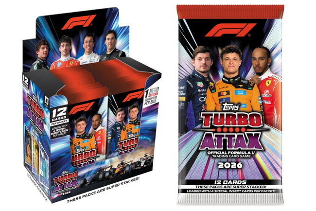 2026 Formula 1 Turbo Attax- Packets