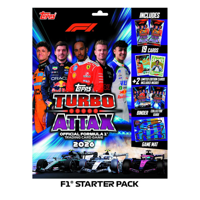 2026 Formula 1 Turbo Attax- Starter Pack