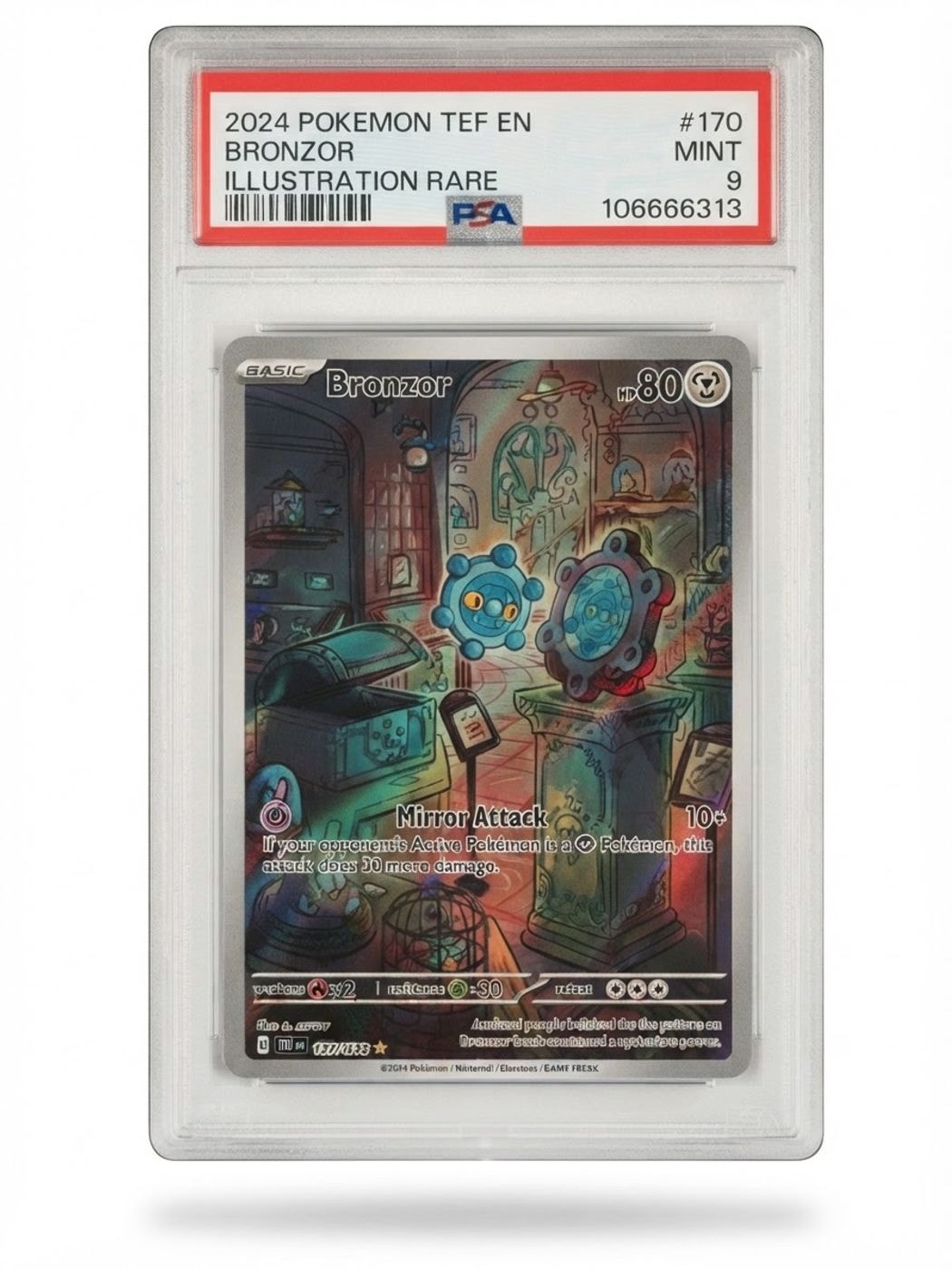 2024 Temporal Forces Bronzor 170/162 PSA 9