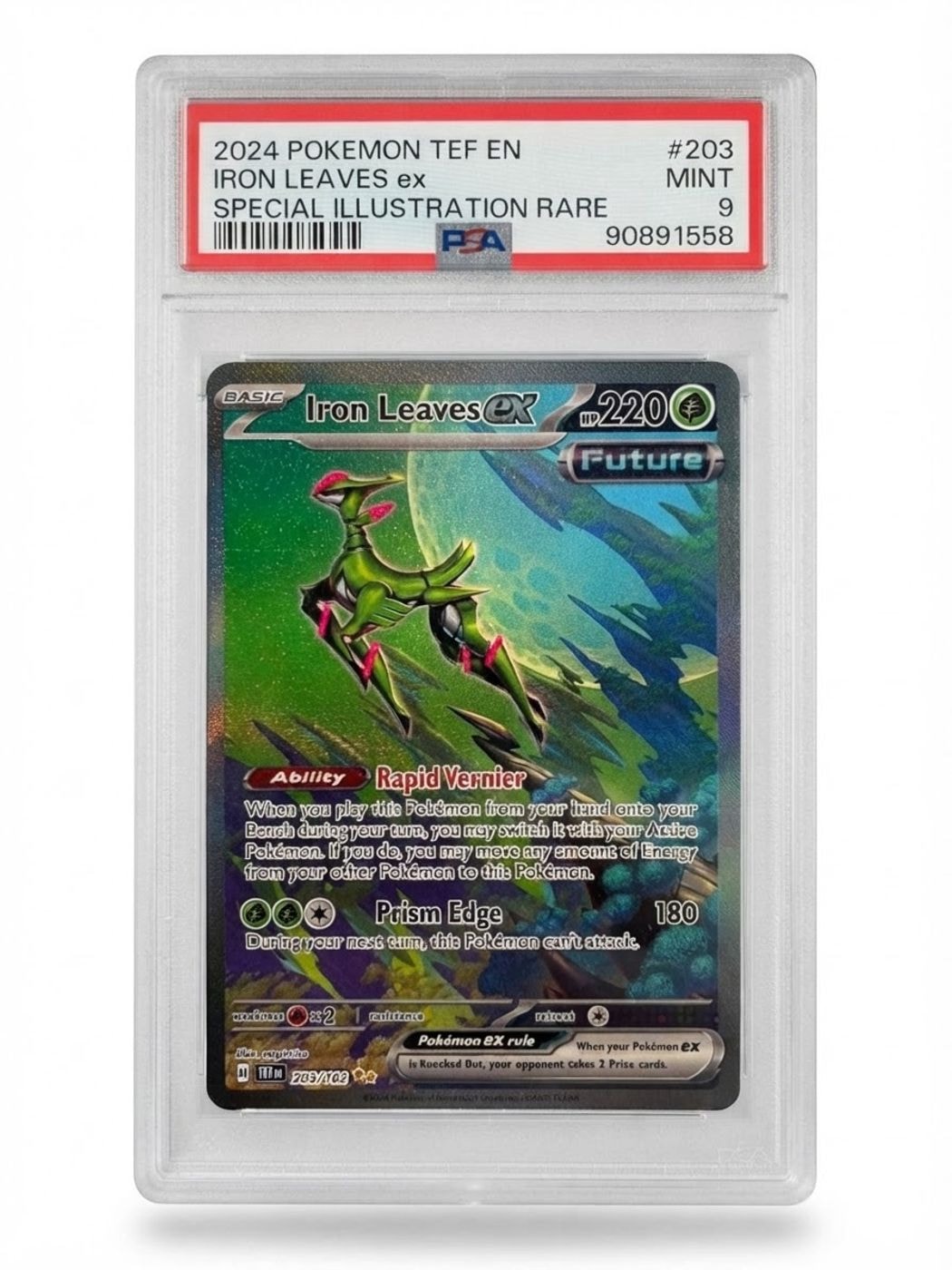 2024 Temporal Forces Iron Leaves Ex 203/162 PSA 9