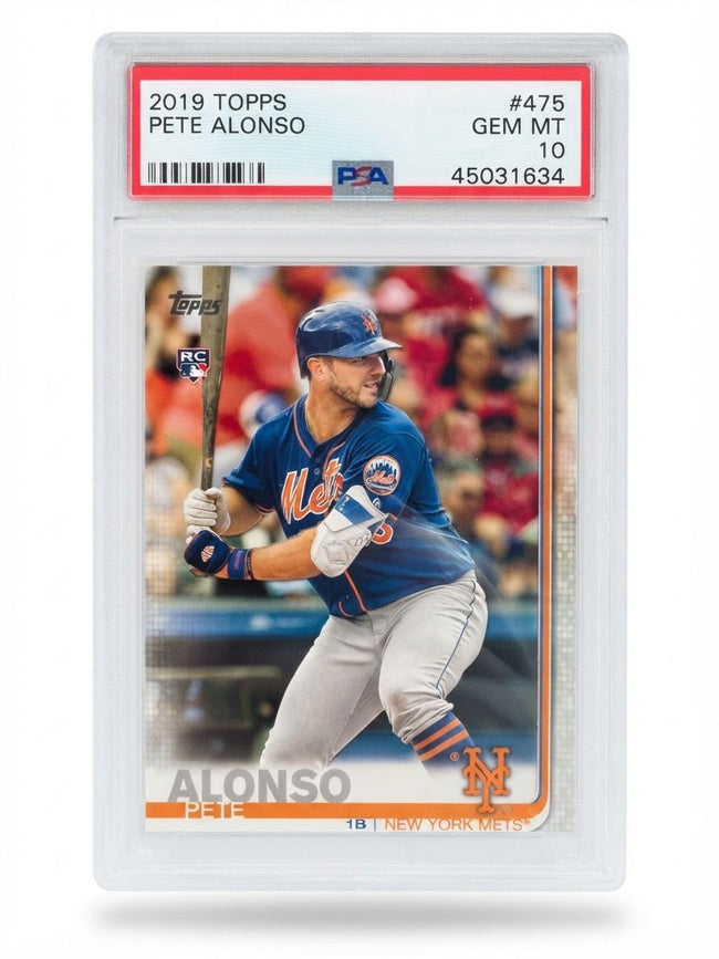 2019 Topps Pete Alonso #475 Rookie PSA 10