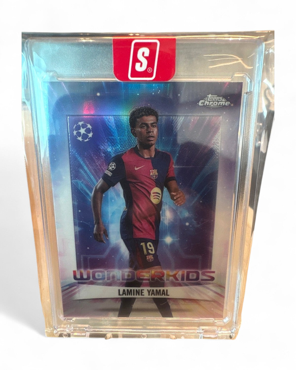 2024 Topps Chrome UEFA Wonderkids Lamine Yamal #WK-1