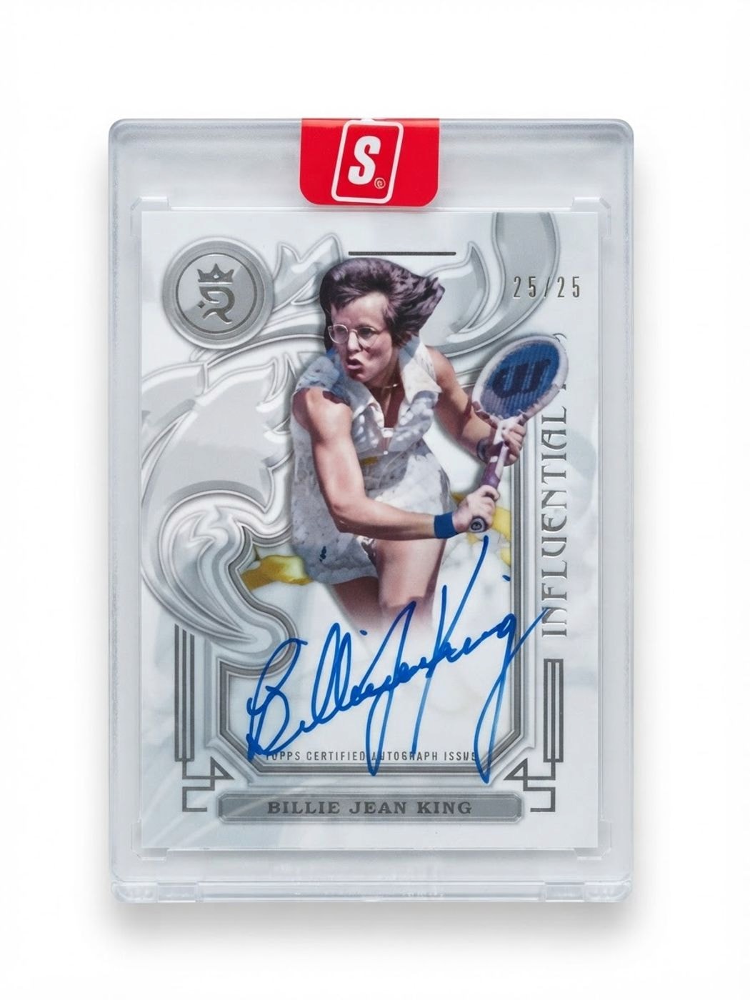 2024 Topps Royalty Collection Billie Jean King #I-BK Auto 25/25