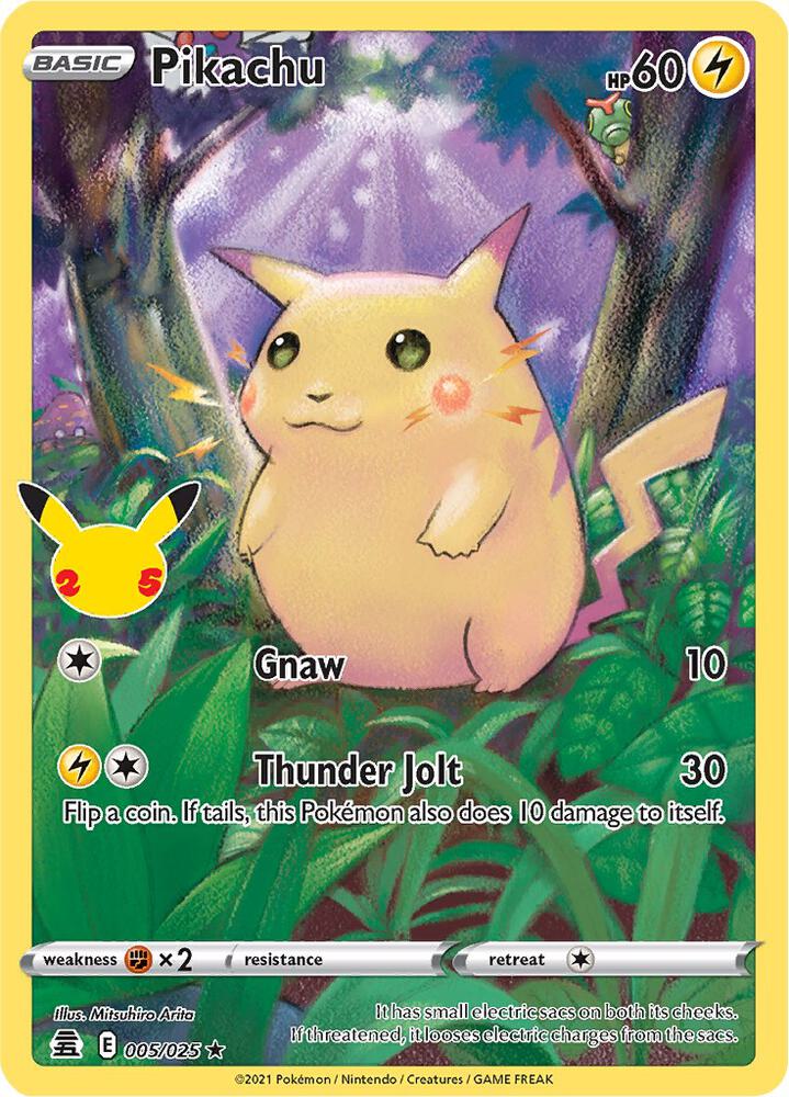 Pikachu 005/025