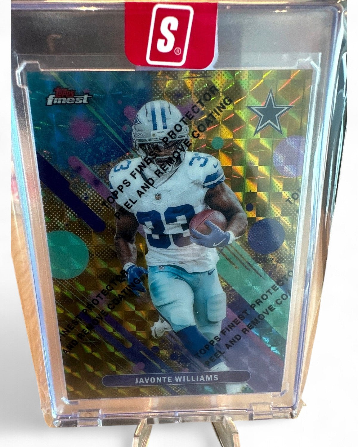 2025 Finest Javonte Williams Gold Refractor #74 07/50
