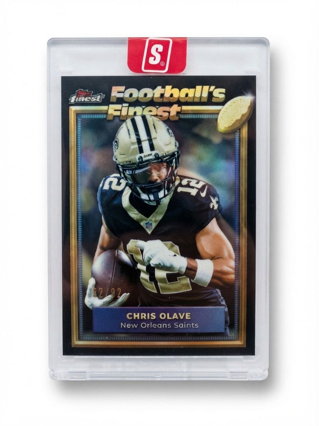2025 Finest 1992 Finest Chris Olave #92-29 37/92