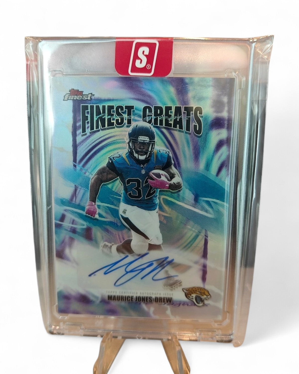 2025 Finest Greats Autographs Maurice Jones-Drew Blue Refractor #FGA-MJD Auto