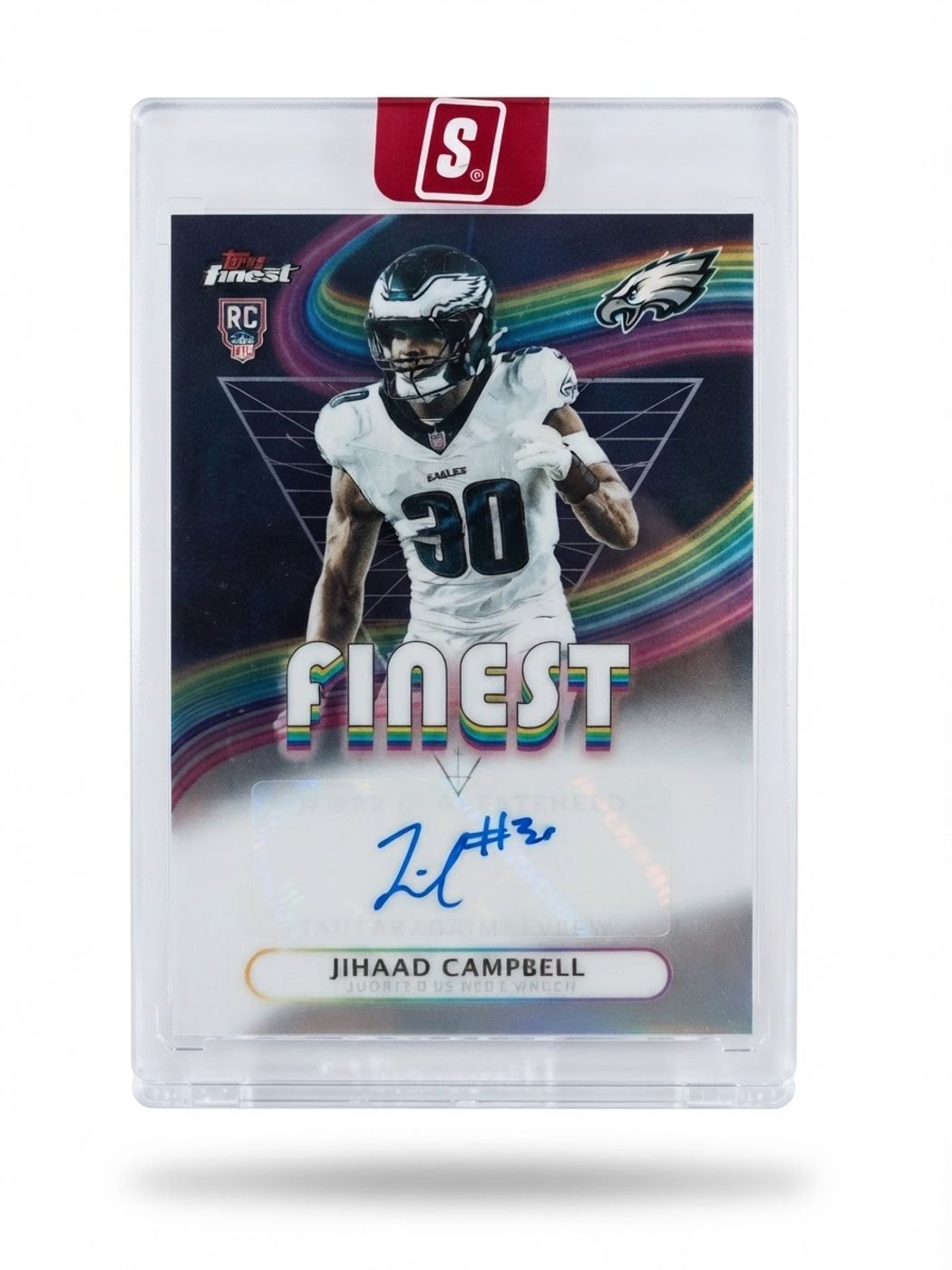 2025 Finest Rookie Finest Autographs Jihaad Campbell Refractor #RFA-JC Rookie Auto
