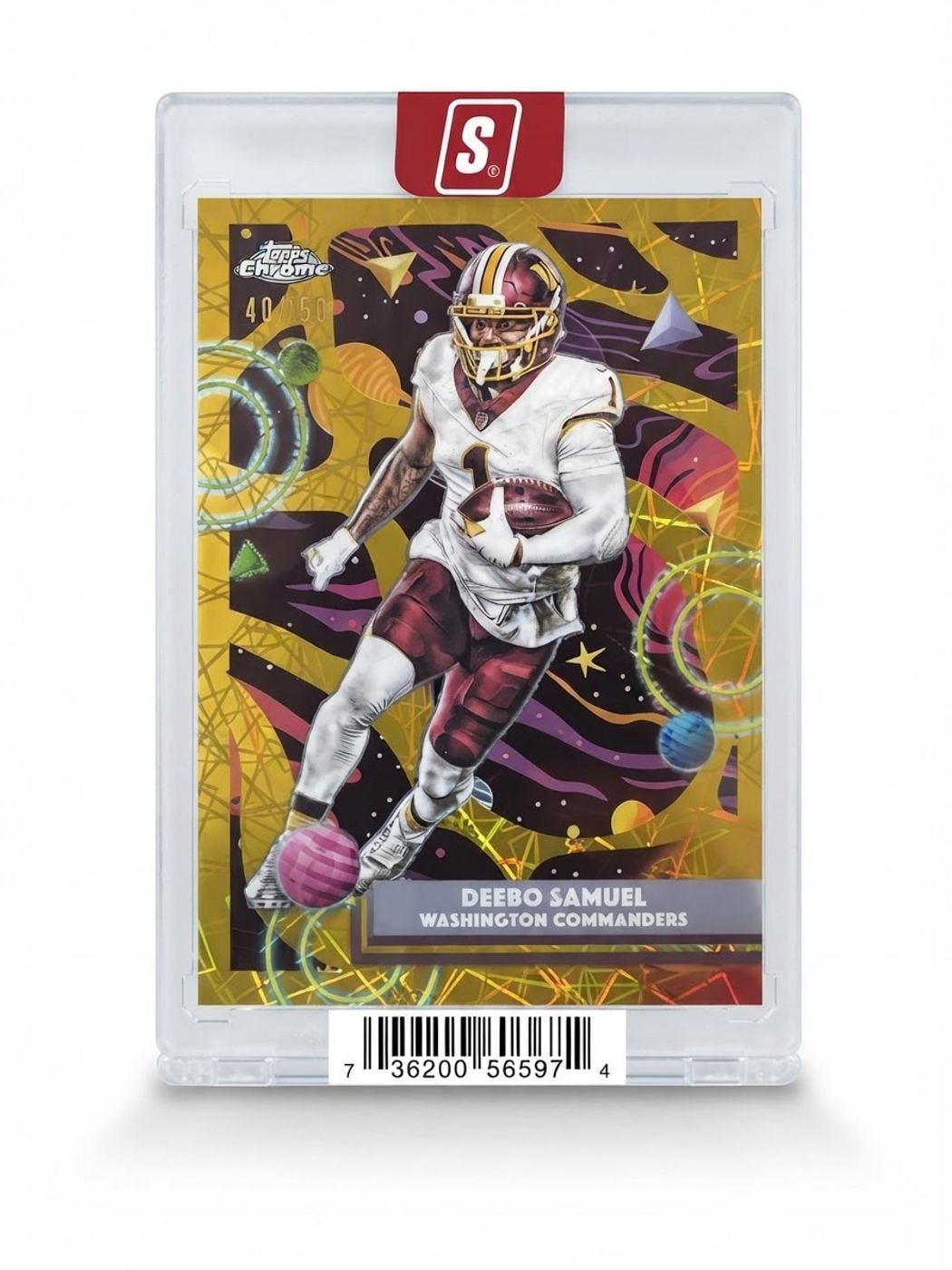 2025 Topps Cosmic Chrome Deebo Samuel #100 40/50