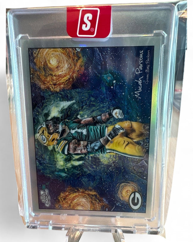 2025 Topps Cosmic Chrome Stars in the Night Micah Parsons #STN-24