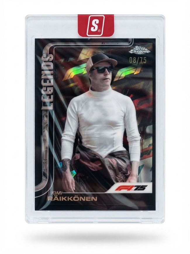 2025 Topps Chrome Formula 1 Kimi Räikkönen #157 08/75