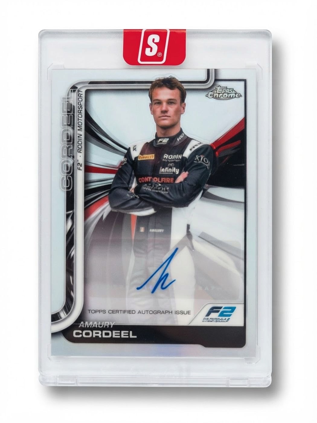 2025 Topps Chrome Formula 1 Amaury Cordeel #CAC-COR Auto