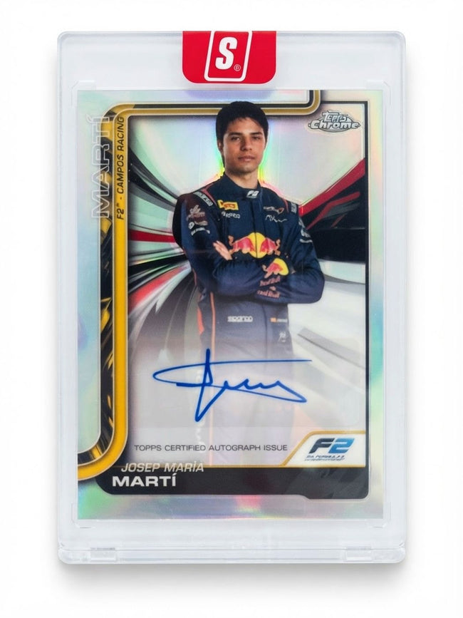 2025 Topps Chrome Formula 1 Josep María Martí #CAC-MAR Auto