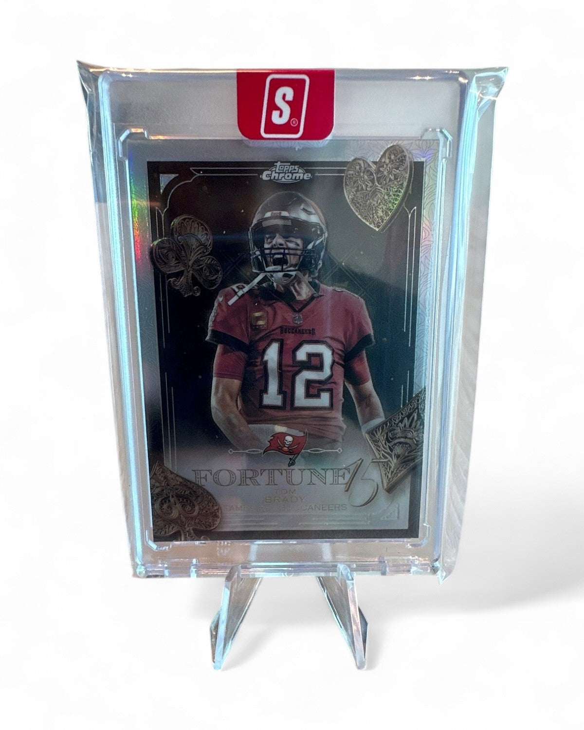 2025 Topps Chrome Fortune 15 Tom Brady Refractor #F15-35