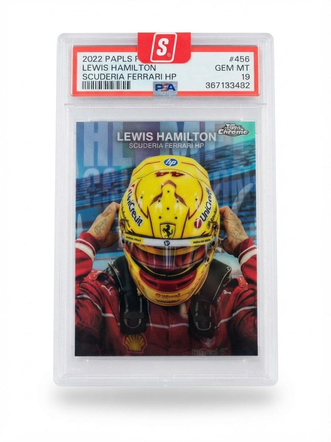 2025 Topps Chrome F1 Helmet Collection Lewis Hamilton #HC-2