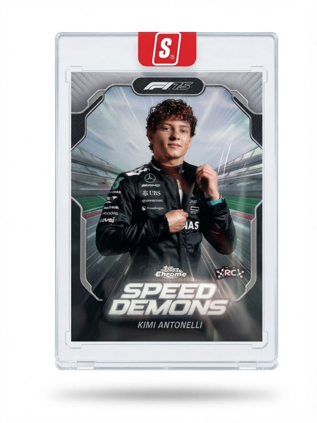 2025 Topps Chrome F1 Speed Demons Formula Kimi Antonelli #SD-1 Rookie