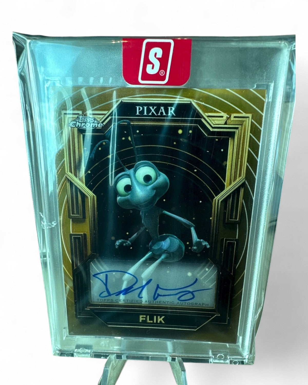 2025 Topps Chrome Pixar Dave Foley Auto Flik Gold #AA-DF Auto