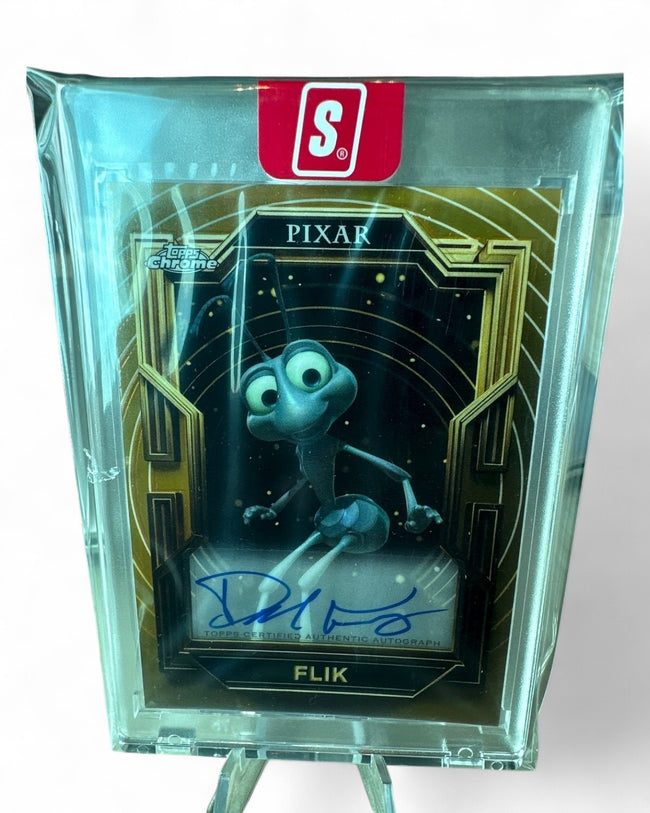 2025 Topps Chrome Pixar Dave Foley Auto Flik Gold #AA-DF Auto
