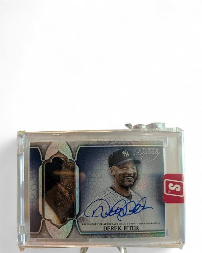 2025 Topps Dynasty Autograph Patch Derek Jeter #DAP-DJ2 Auto 1/5