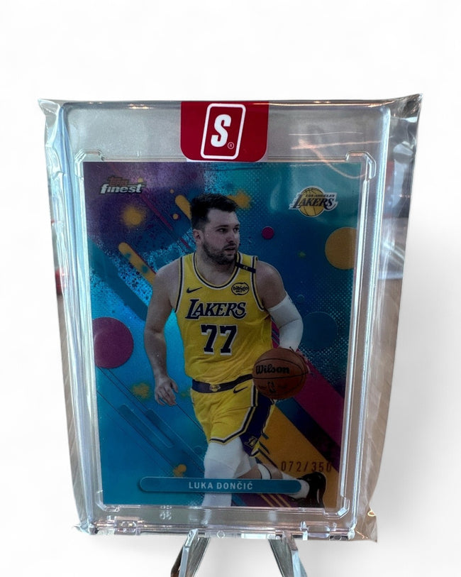 2025 Topps Finest Lakers Luka Doncic #81 072/350