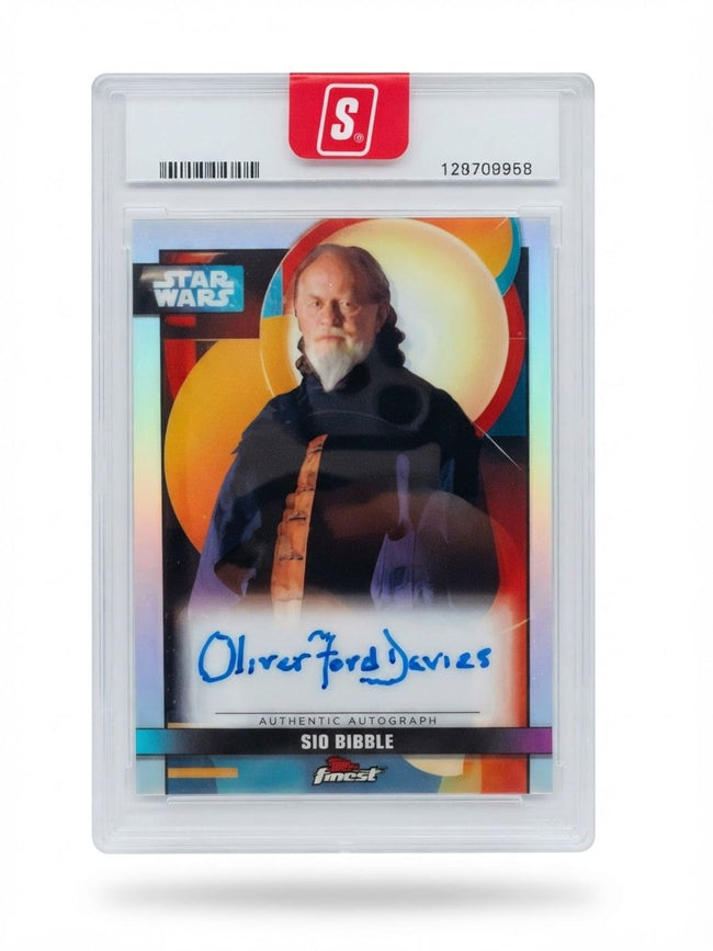 2025 Topps Finest Star Wars Auto Bibble Oliver Ford Davies #FA-OFD Auto