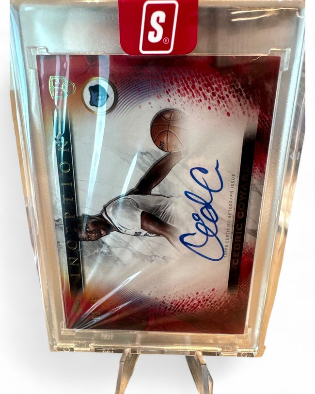 2025 Topps Inception Cedric Coward Red #RV-CC Rookie Auto