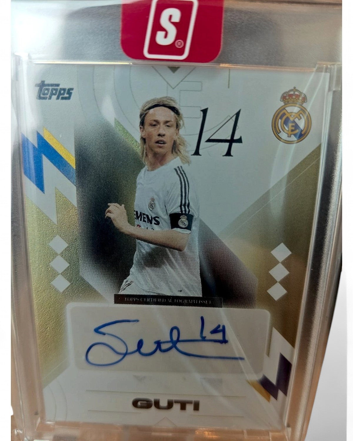 2025 Topps Los Blancos Guti #LB-GU Auto