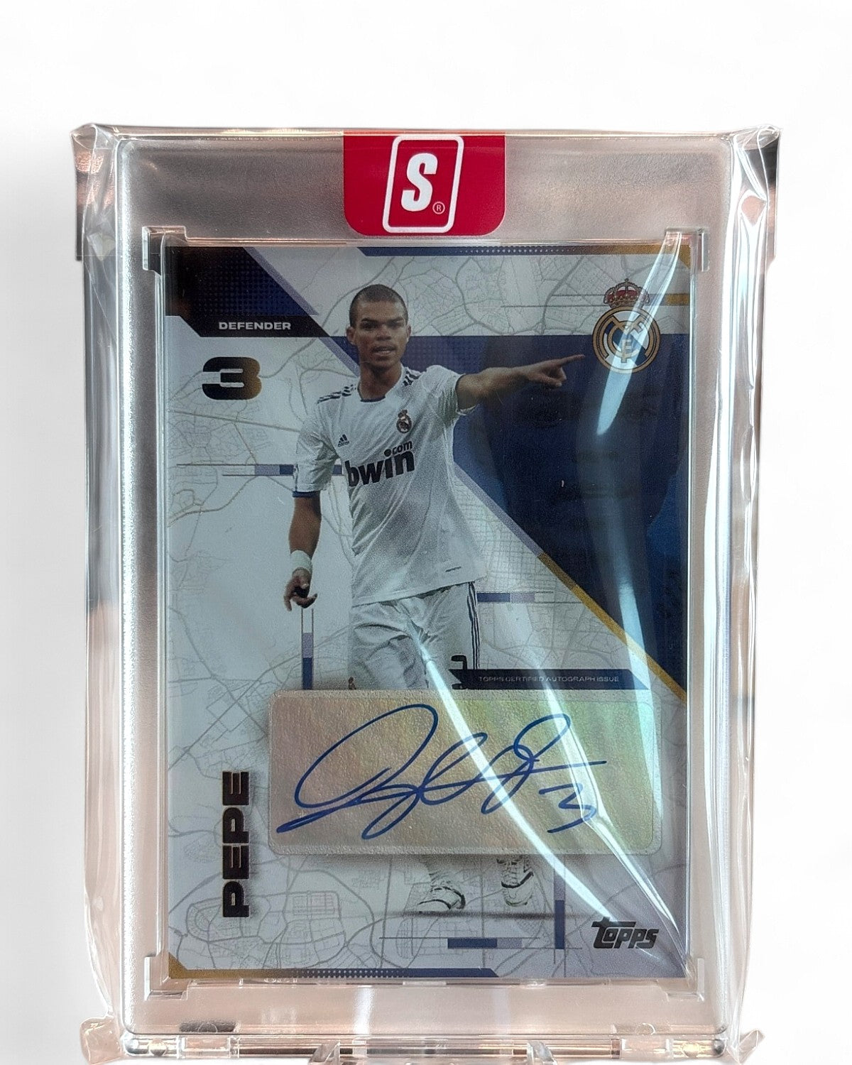 2025 Topps Los Blancos Real Madrid CF Pepe #MM-PE Auto