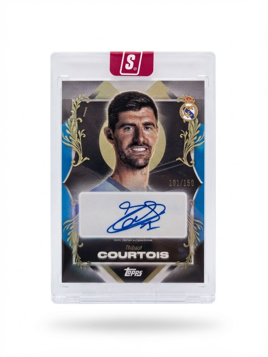 2025 Topps Los Blancos Real Madrid CF 2025-26 Thibaut Courtois #PP-TC Auto 101/150